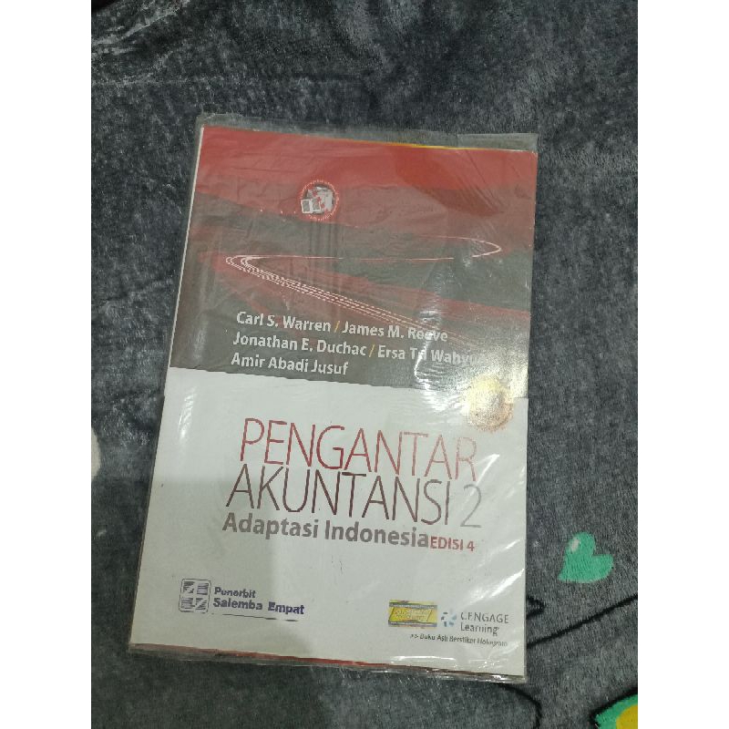 PRELOVED PENGANTAR AKUNTANSI JILID 2-Carl S.Warren