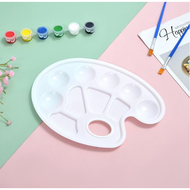 

Palette Lukis Plastik Palet Lukis Cat Acrylic Minyak Air Import 111
