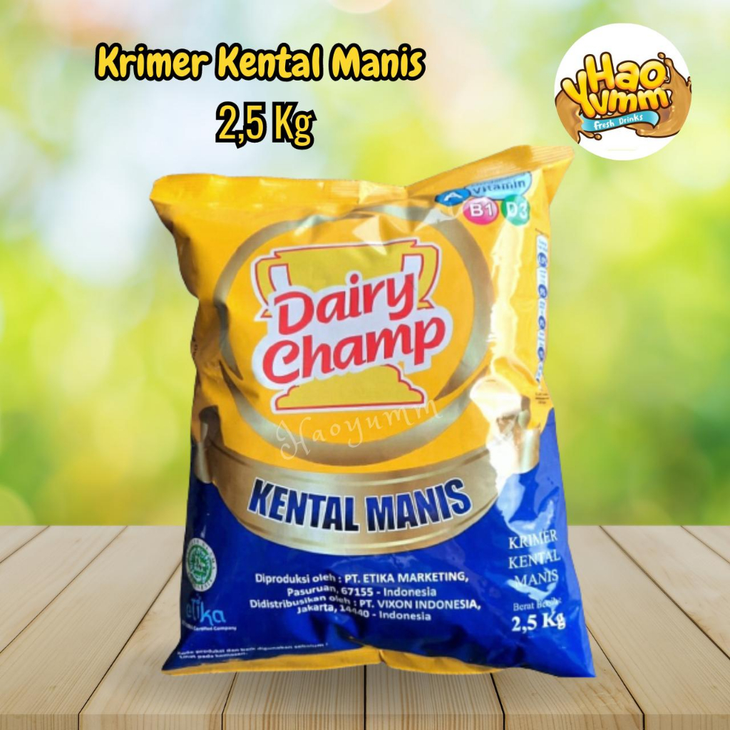 

Dairy Champ Krimer Kental Manis 2,5Kg [HAOYUMM]