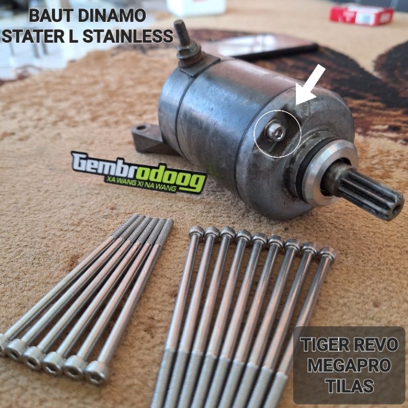 BAUT DINAMO STATER TIGER REVO MP TILAS L STAINLESS