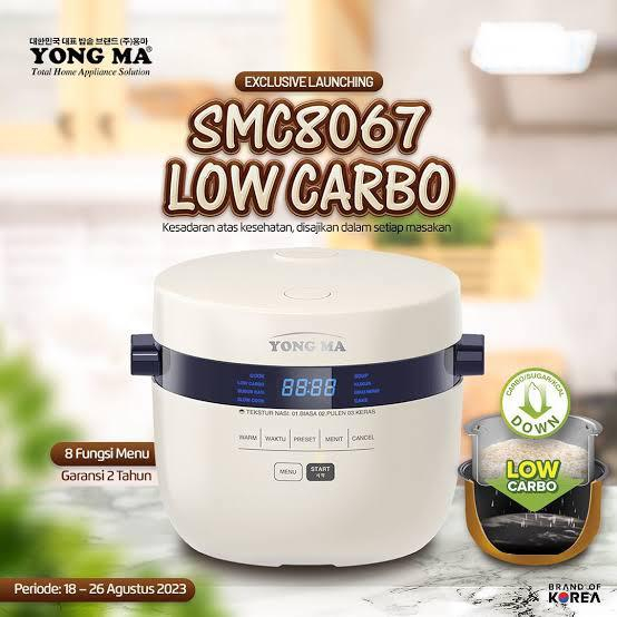 Magic com YONG MA Low Carbo Ticw cooker SMC-8067