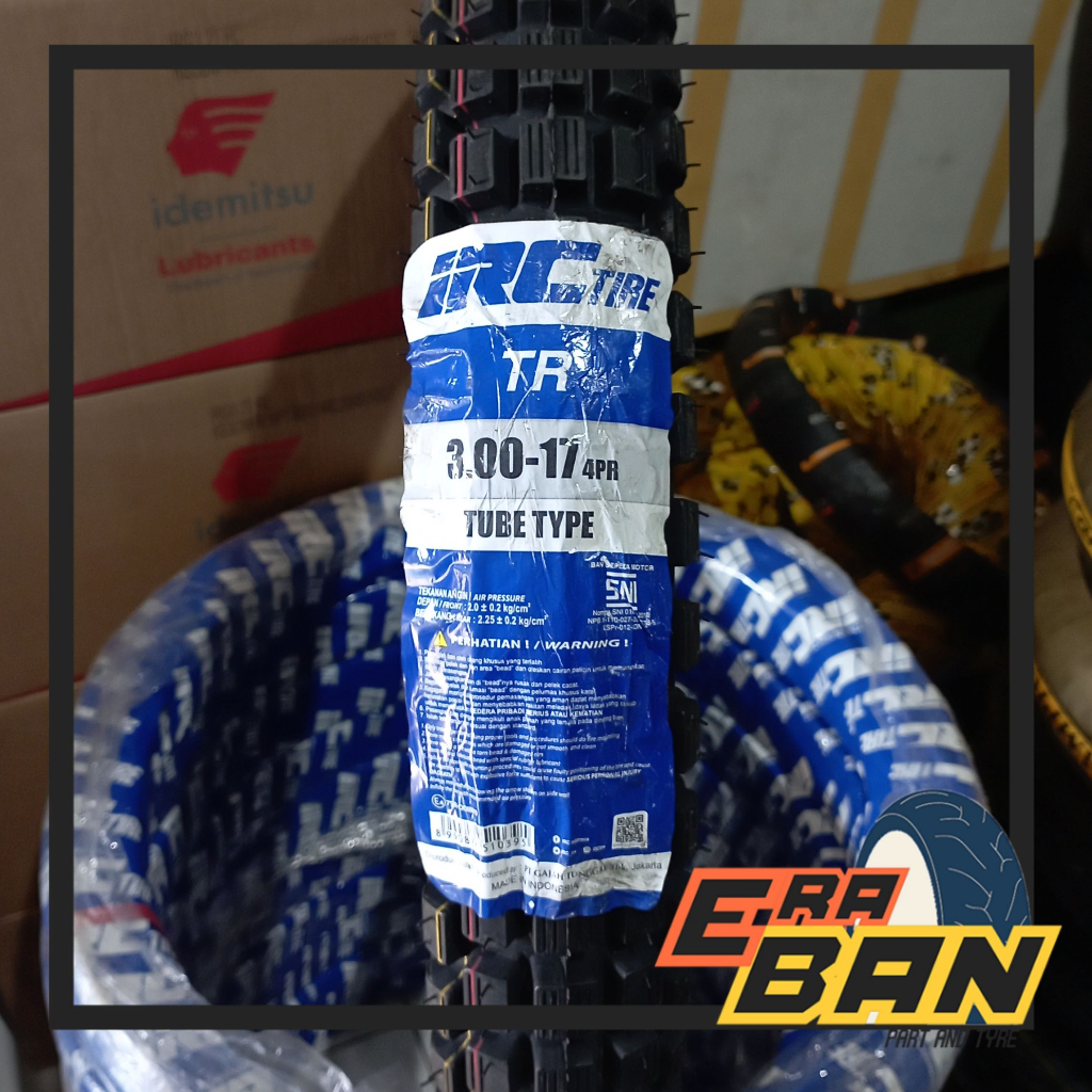 BAN LUAR IRC TR 300 RING 17 TUBETYPE