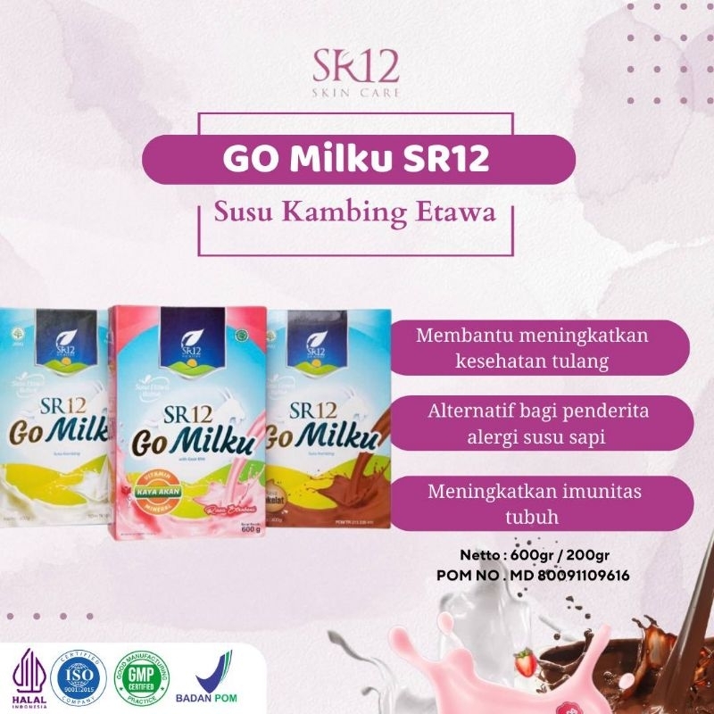 

GOMILKU SR12// SUSU KAMBING ETAWA// MENAMBAH BB// MELANCARKAN PENCERNAAN