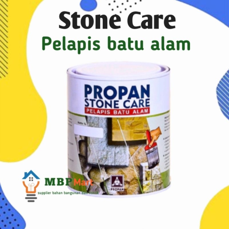 propan stone care pelapis batu alam / cat batu candi