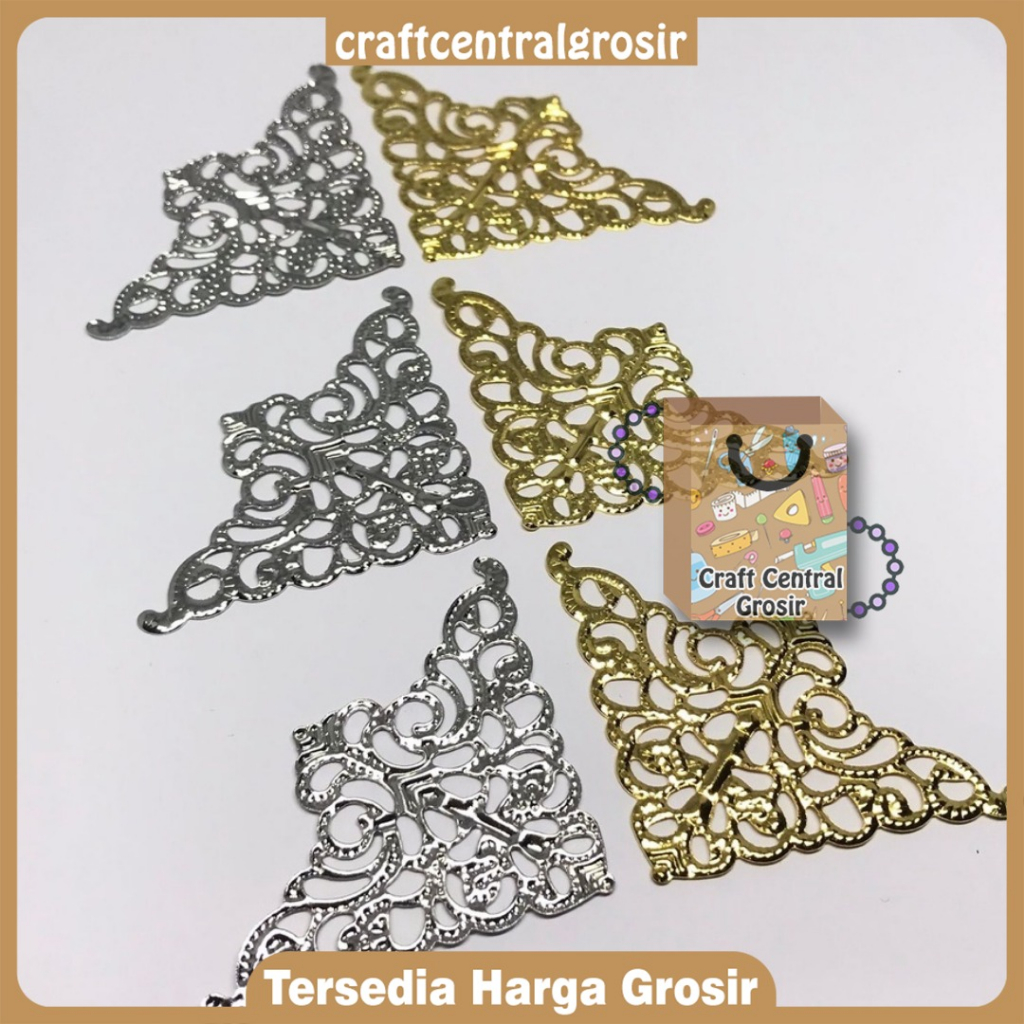 Lempengan Mahar/ Lempengan Segitiga Emas dan Perak