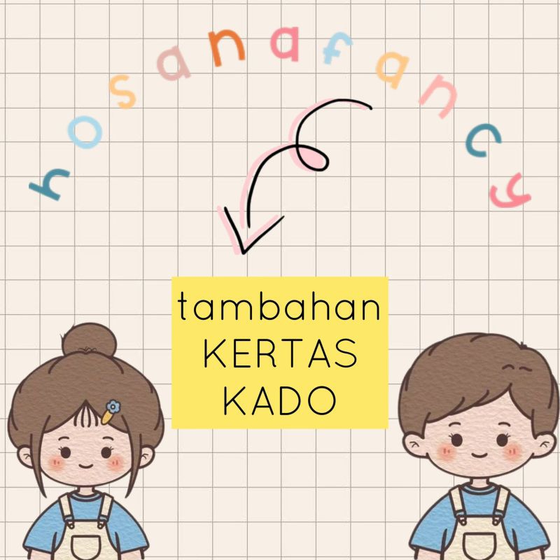 

Tambahan Kertas Kado dan Kartu Ucapan hosanafancy