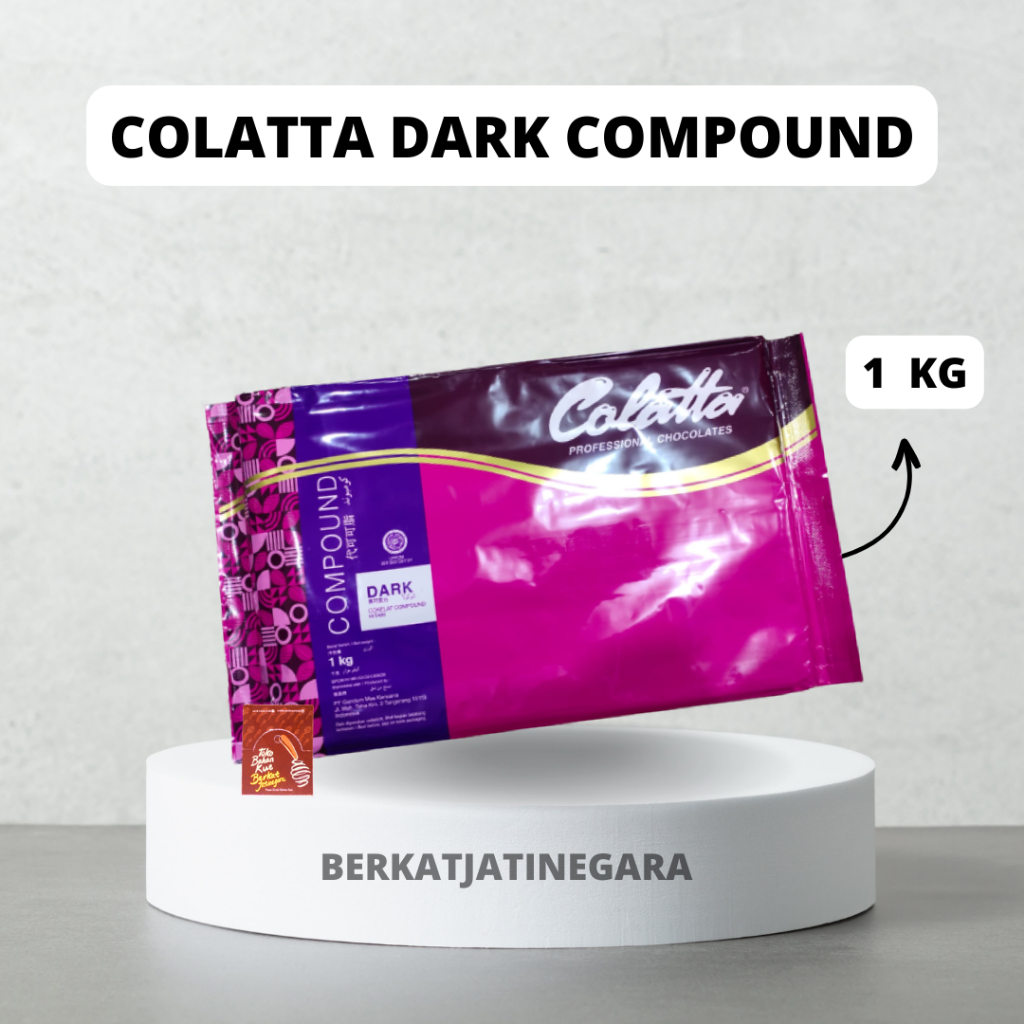 

COKLAT BATANG COLATTA DARK 1 KG / CHOCOLATE COMPOUND COKELAT