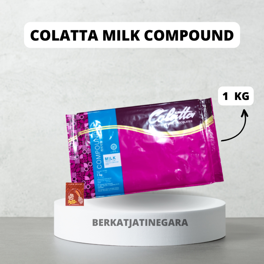 

COKLAT BATANG COLATTA MILK 1 KG / COKELAT CHOCOLATE COMPOUND / CTN ( 12 KG)