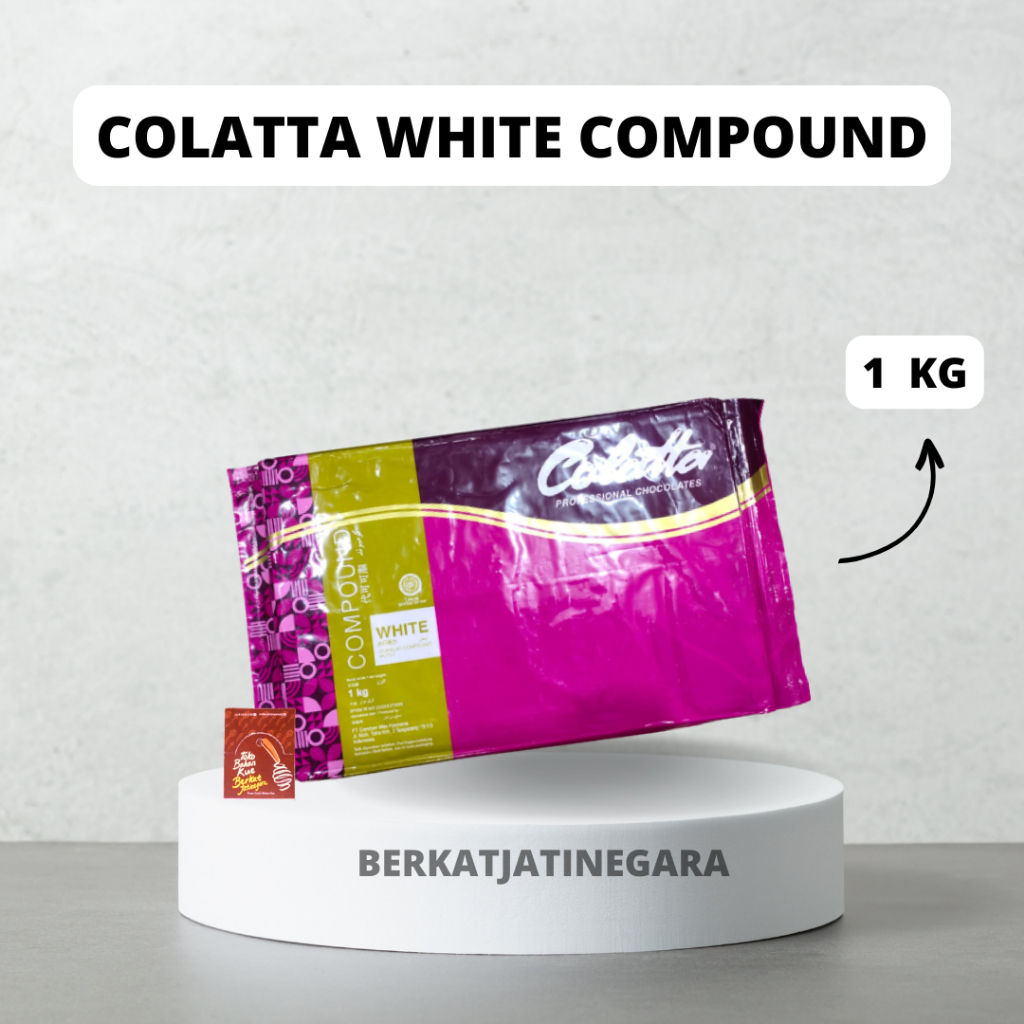 

COKLAT BATANG COLATTA PUTIH 1 KG / CHOCOLATE WHITE COMPOUND / CTN ( 12 KG)