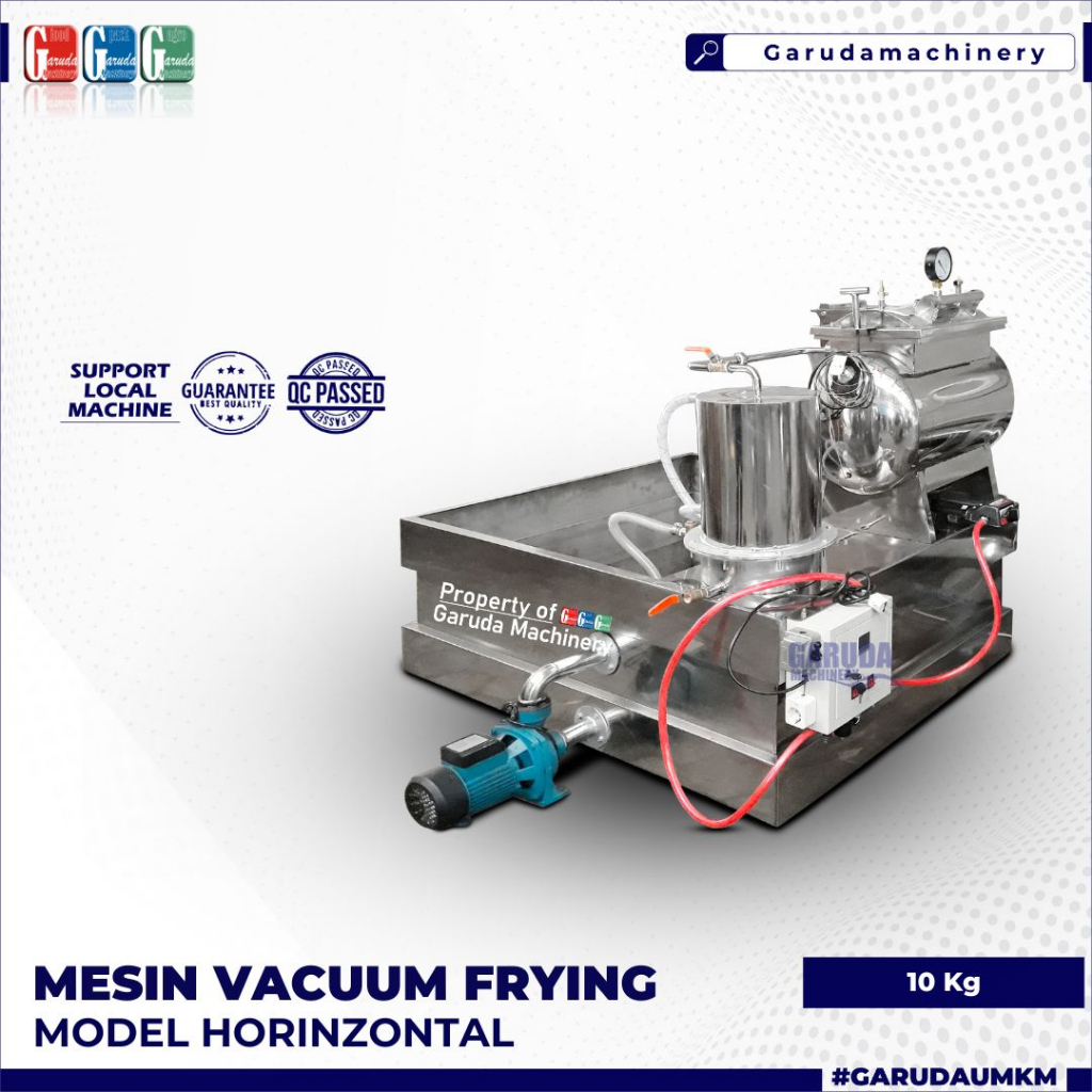 MESIN PENGGORENG KERIPIK BUAH / VACUUM FRYING KAPASITAS 10KG