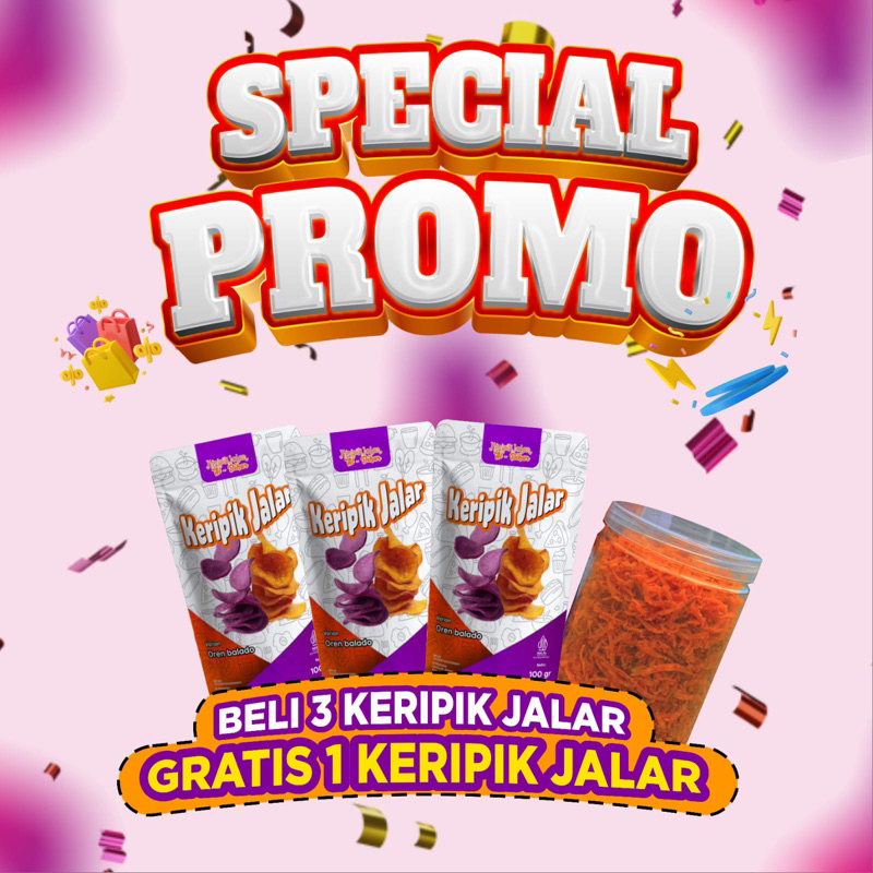

paket keripik jalar Al dihar