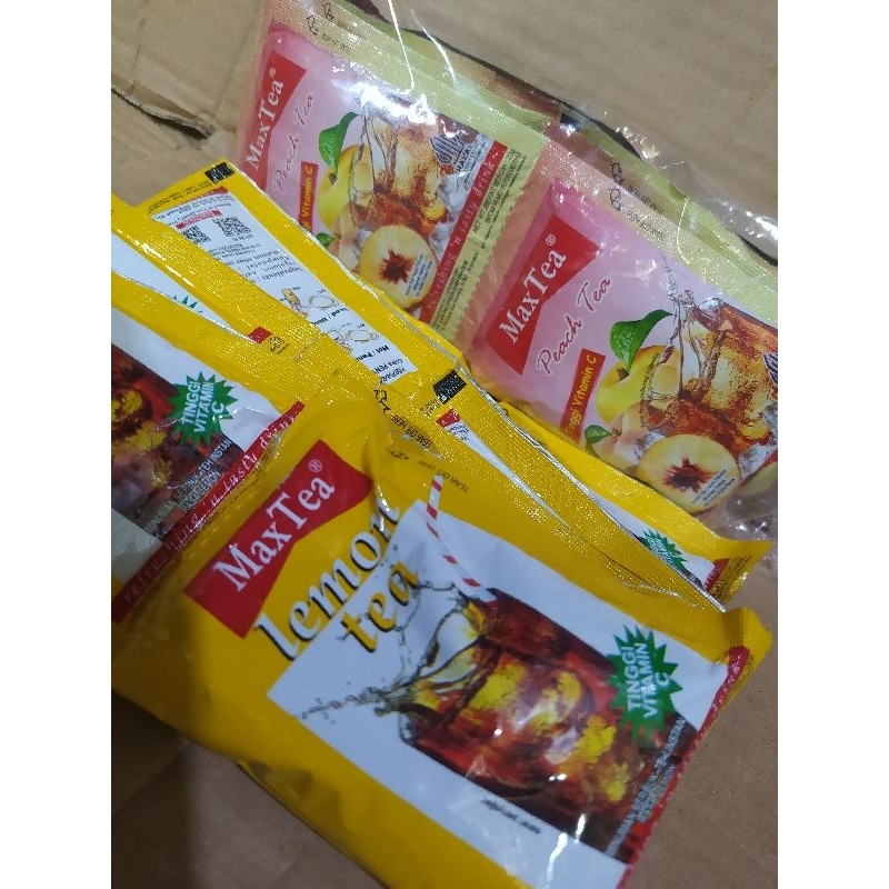 

MAX TEA/ LEMON TEA 1PACK @6PCS