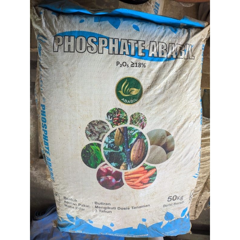 Pupuk Phosphate Ababil / Fosfat Ababil 50kg