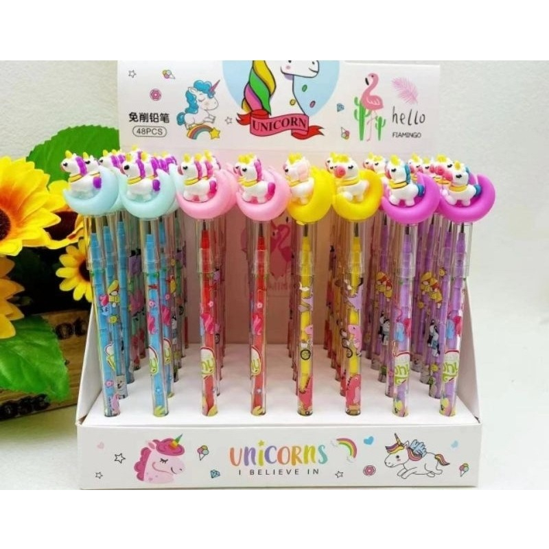 

BENSIA - PENCIL / PENSIL FLAMIGO A-63 UNICORN BULAN