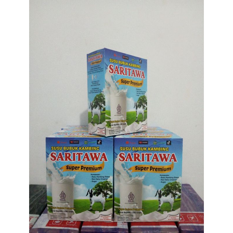 

SARITAWA PREMIUM - Susu Bubuk Kambing Etawa Premium
