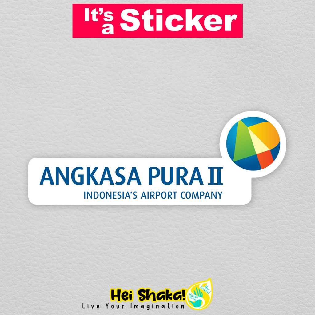 

Stiker Angkasa Pura 2 Sticker Logo Perusahaan BUMN Bahan Vinyl Anti Air