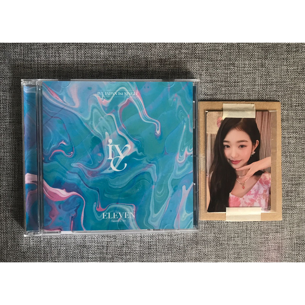 [BOOKED] IVE ALBUM ELEVEN JP JAPANESE VER E UNSEALED FULLSET + PHOTOCARD PC WONYOUNG