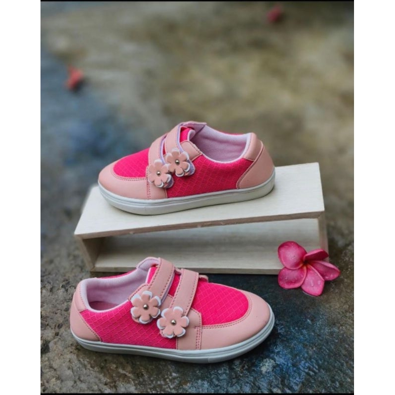 D'lafeet sepatu anak perempuan - Frida pink sz 31-35