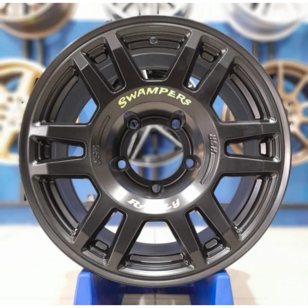 Velg HSR SWAMPERS Ring 15 PCD 5x139,7 Feroza Taff Gratis Ongkir
