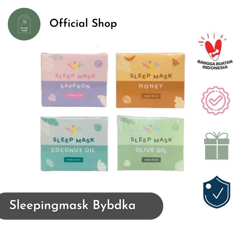 READY ‼ SLEEPING MASK BYBDKA.ID 15ml & 50ml | sleepmask bybdka & facemist bybdka