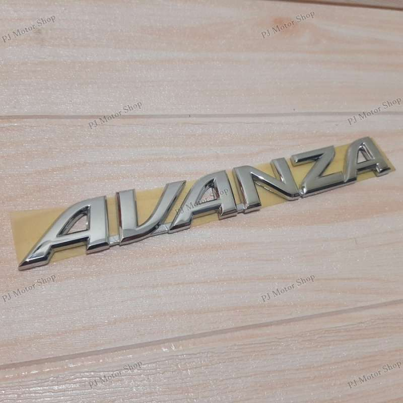 EMBLIM TULISAN AVANZA