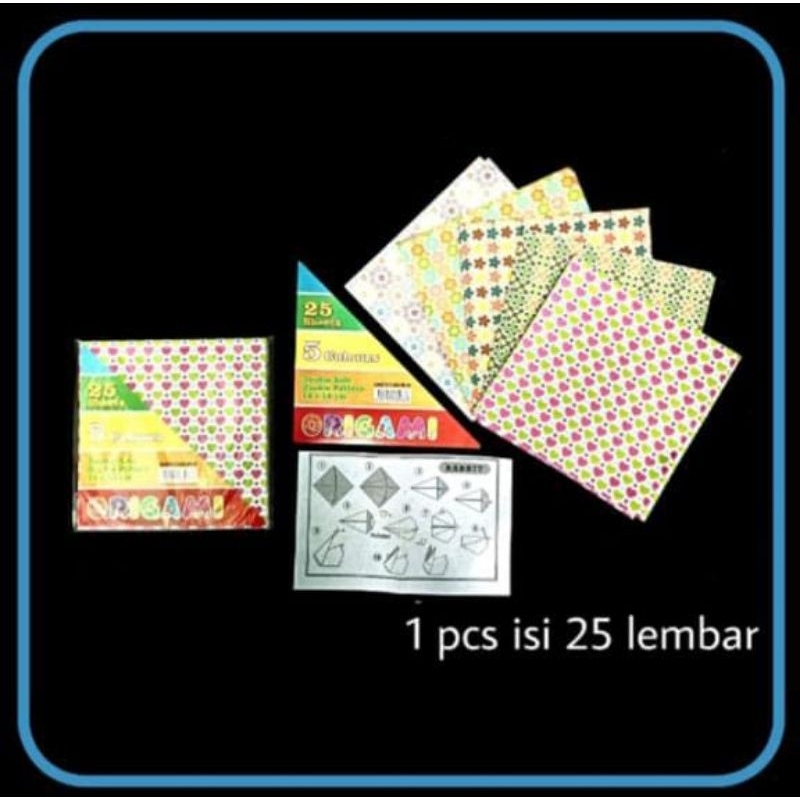 

KERTAS ORIGAMI MOTIF 14 X 14
