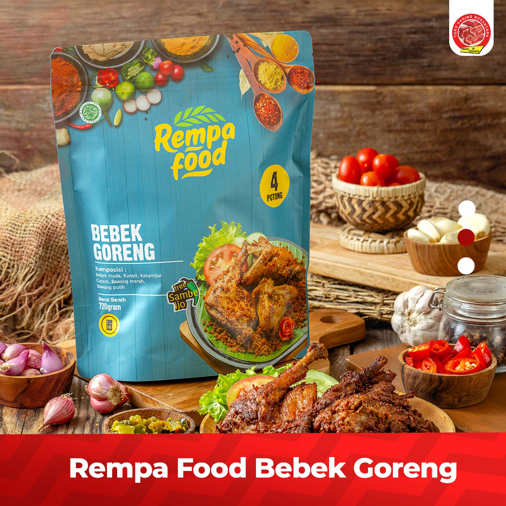 

REMPA FOOD BEBEK GORENG 720 GR