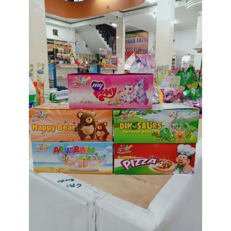 

Funny Bear Gummy candy box isi 12+1 pcs