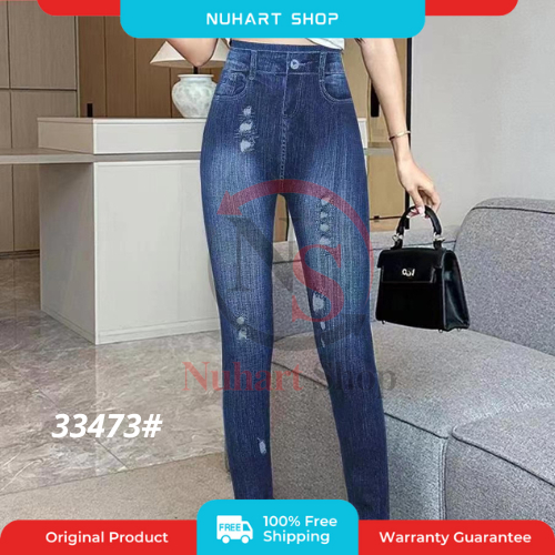PINKDOSE Celana Legging Jeans Bahan Denim Kwalitas Premium Termurah Muat sampai BB 80Kg