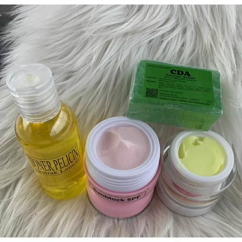 VIRRAAALL.. Paket SALEP Glowing Untuk Kulit Susah Putih