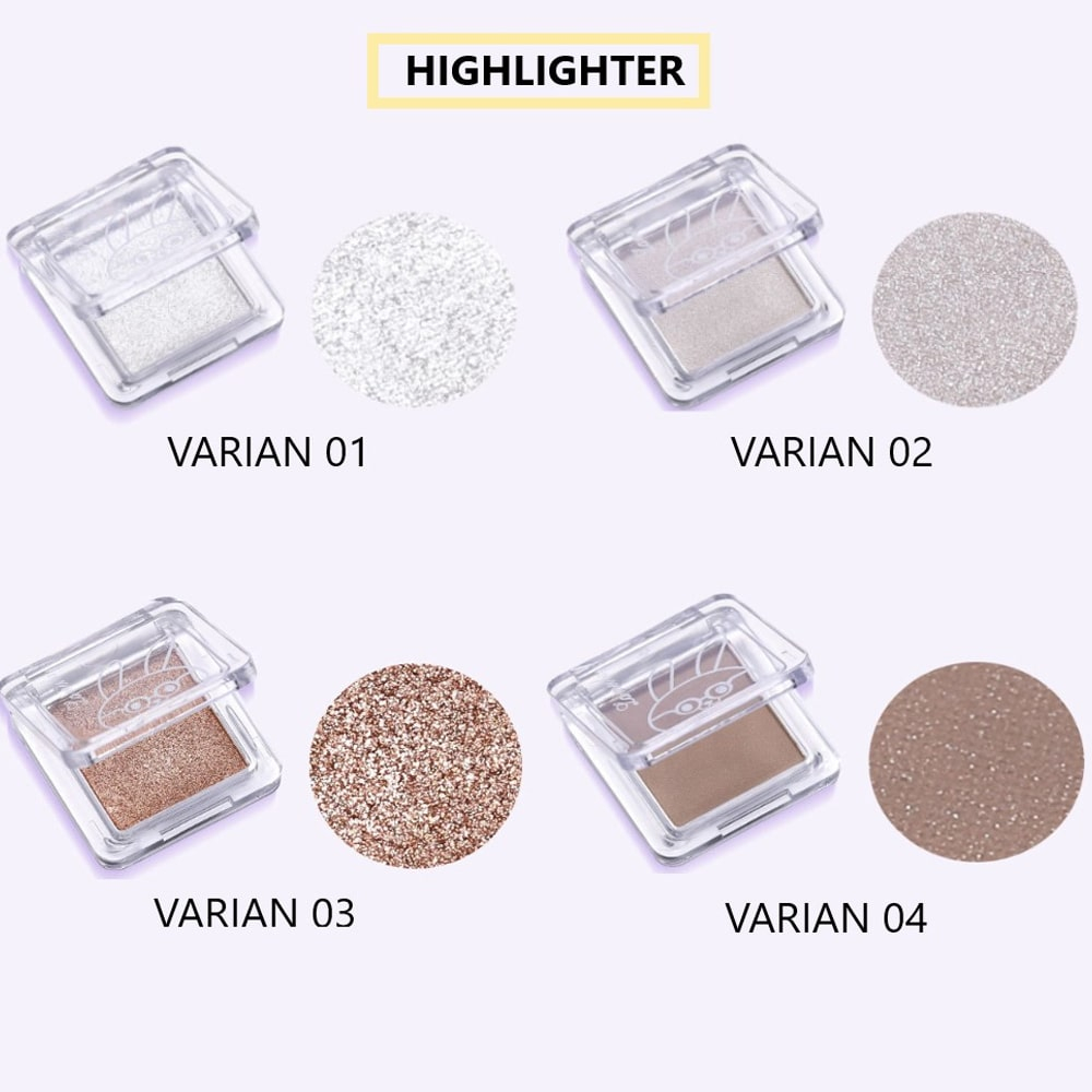 Eyeshadow highlighter Blush On Contour Lameila Bronze Tahan Lama 5125