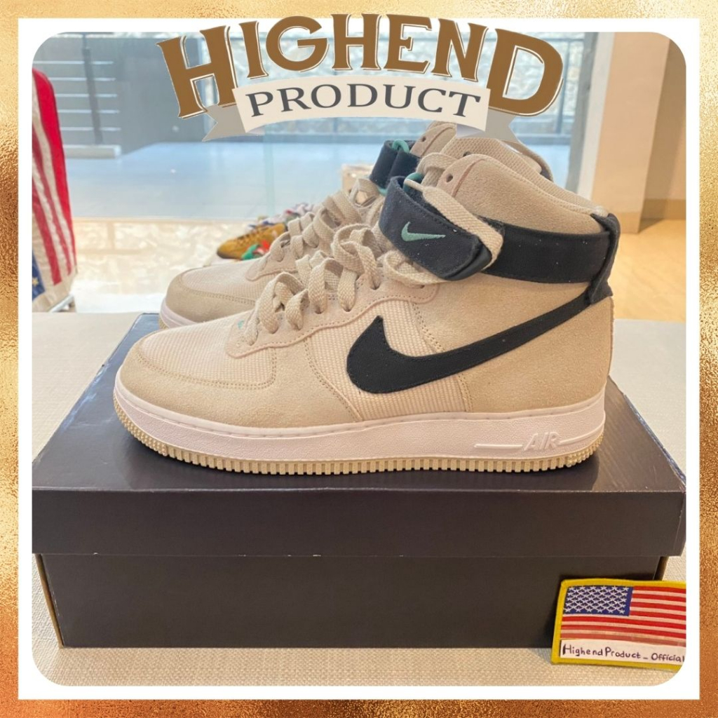 Sepatu Sneakers Pria Nike Air Force 1 High LX Orewood Noir AF1 Men Original DH7566-100
