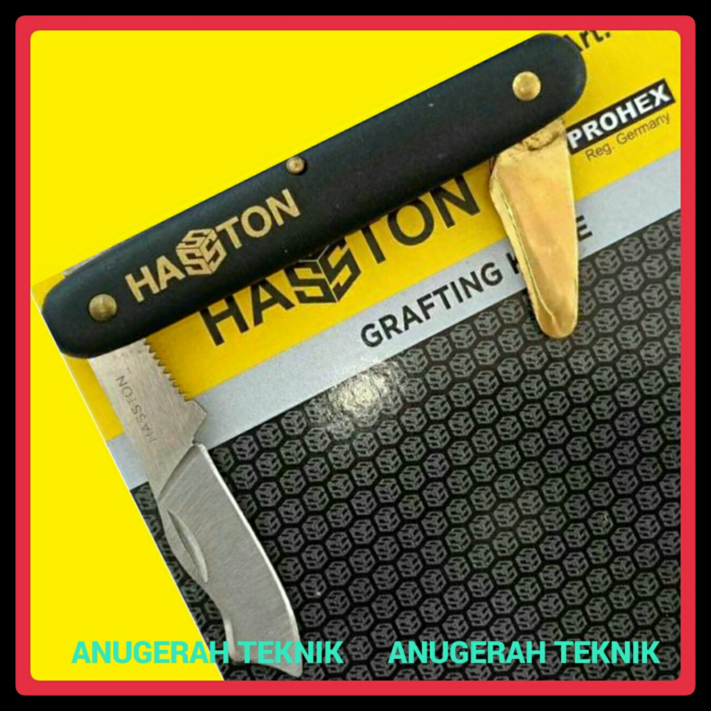 Pisau Okulasi Grafting Time Hasston / Pisau Grafting Okulasi Lipat Saku Stek Cangkok Ranting Pohon H