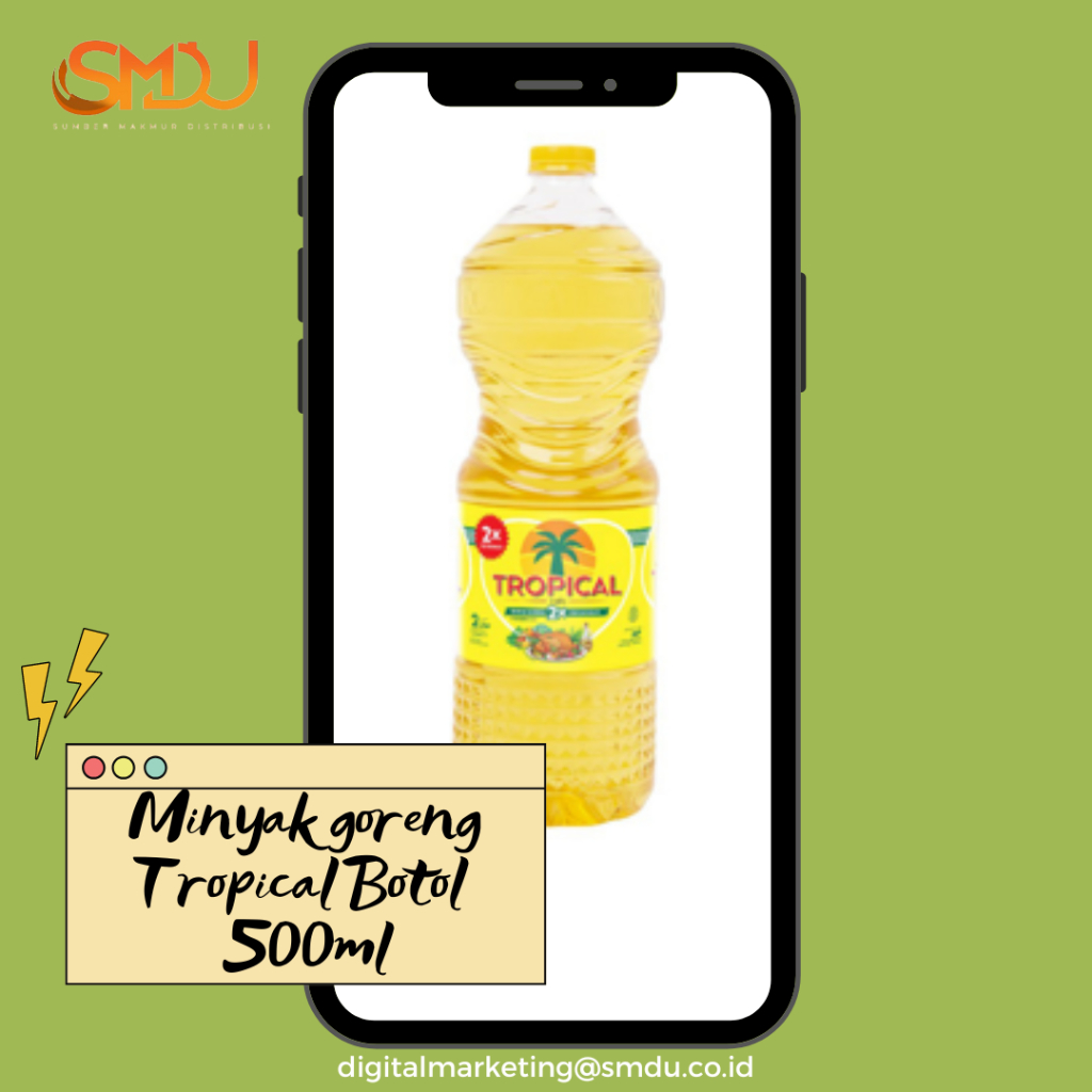 

minyak goreng tropical botol 500ml
