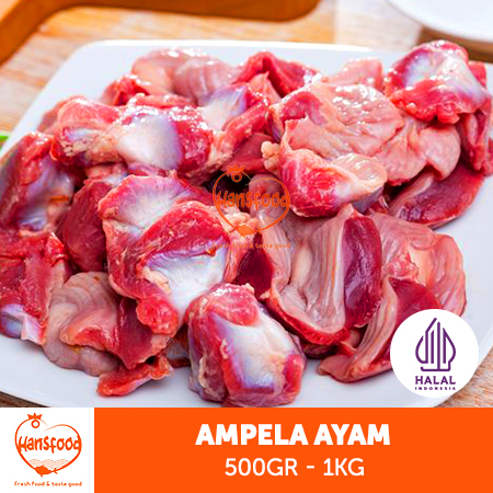 

Ampela Ayam Fresh/Frozen 500gr-1kg