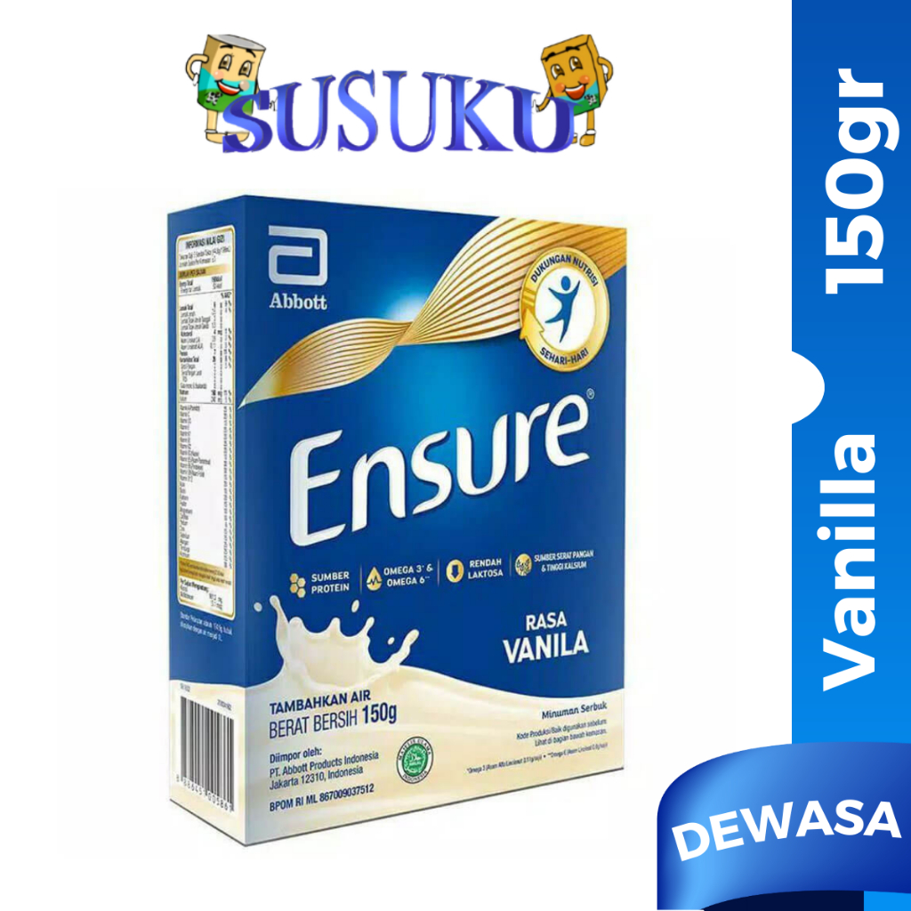 Ensure Susu Dewasa Vanilla 150gr