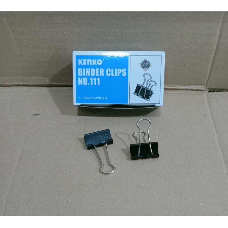 

BINDER CLIPS KENKO NO.111 ISI 12PCS