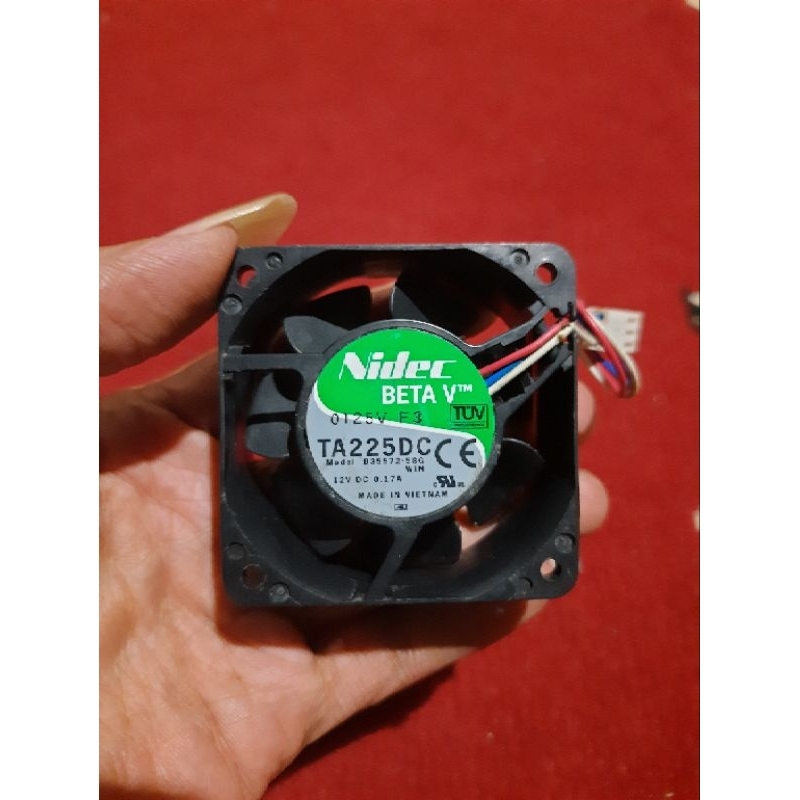 FAN NIDEC BETA V  B35572-58G 12V DC 0.17A  6CM