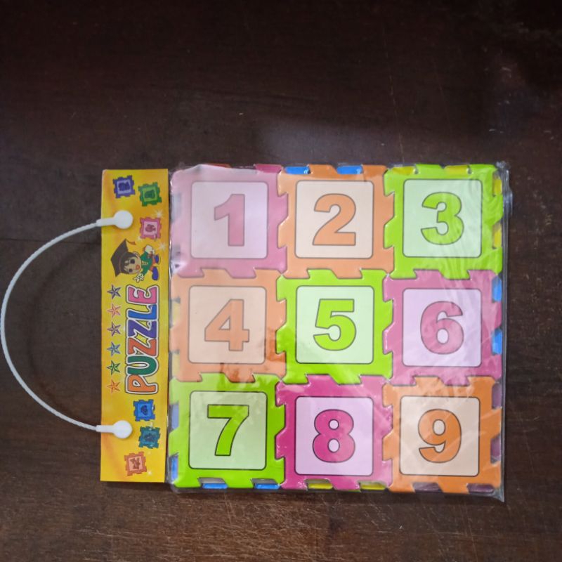 Puzzle Huruf & Puzzle Angka