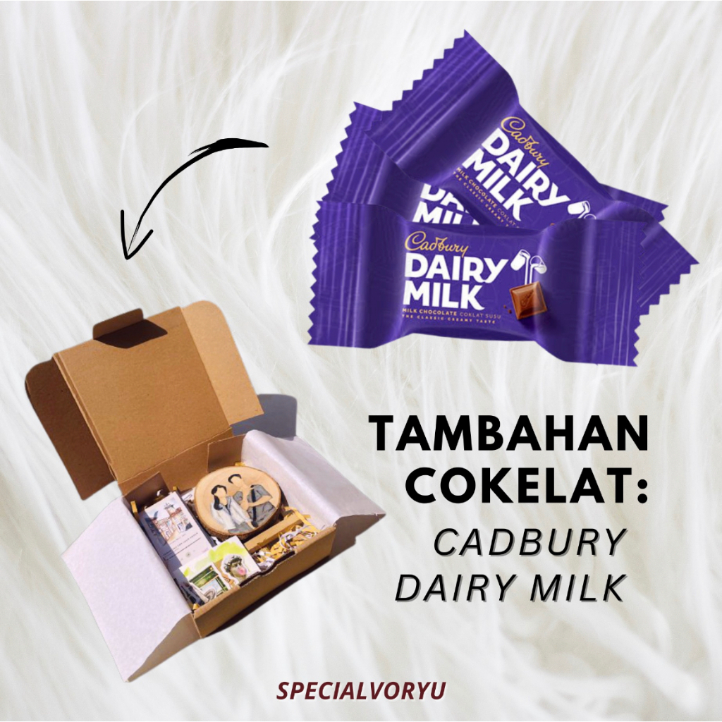 

[TAMBAHAN HADIAH] COKELAT CADBURY DAIRY MILK MINI SATUAN HALAL MALAYSIA