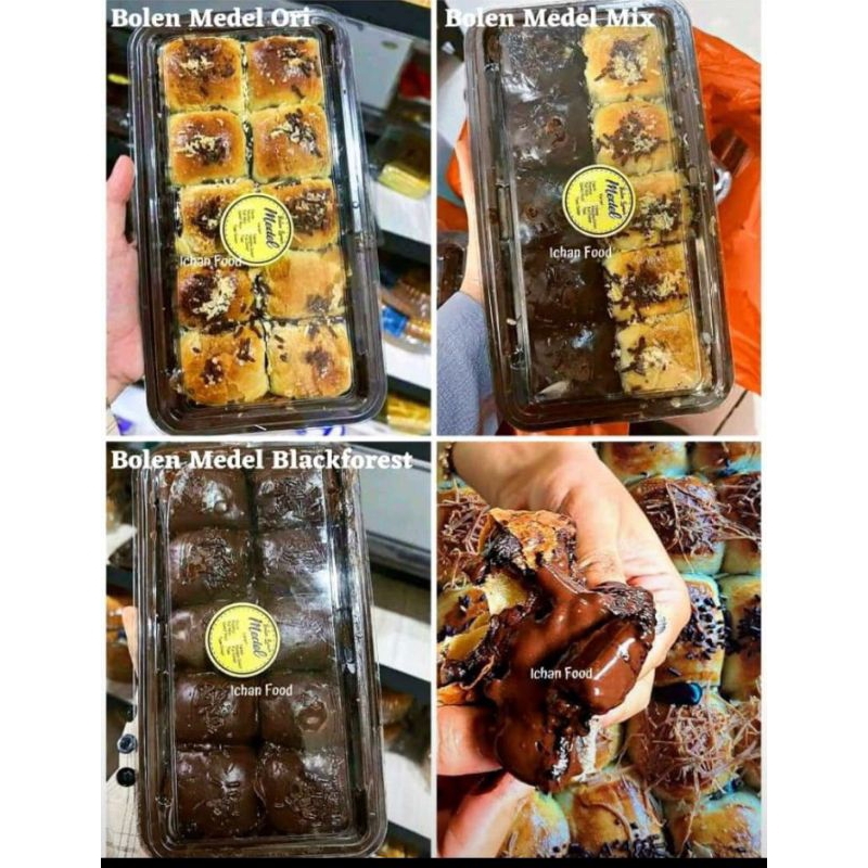 

kue pisang bolen coklat jumbo