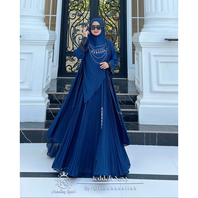 GAMIS set Jeddah Makkah series 2023 by Aurakay syari