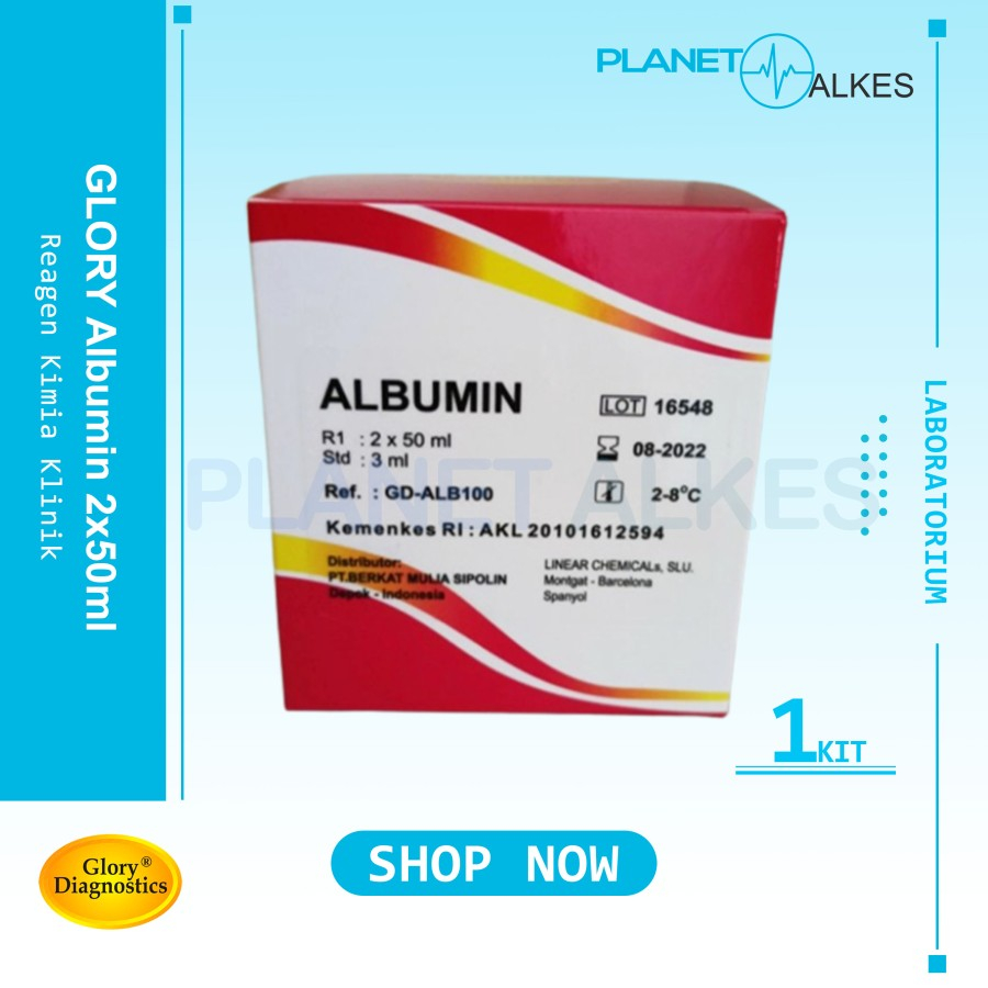 Reagen Albumin Glory Diagnostics Albumin 2x50ml | 2x100ml | 4x100ml