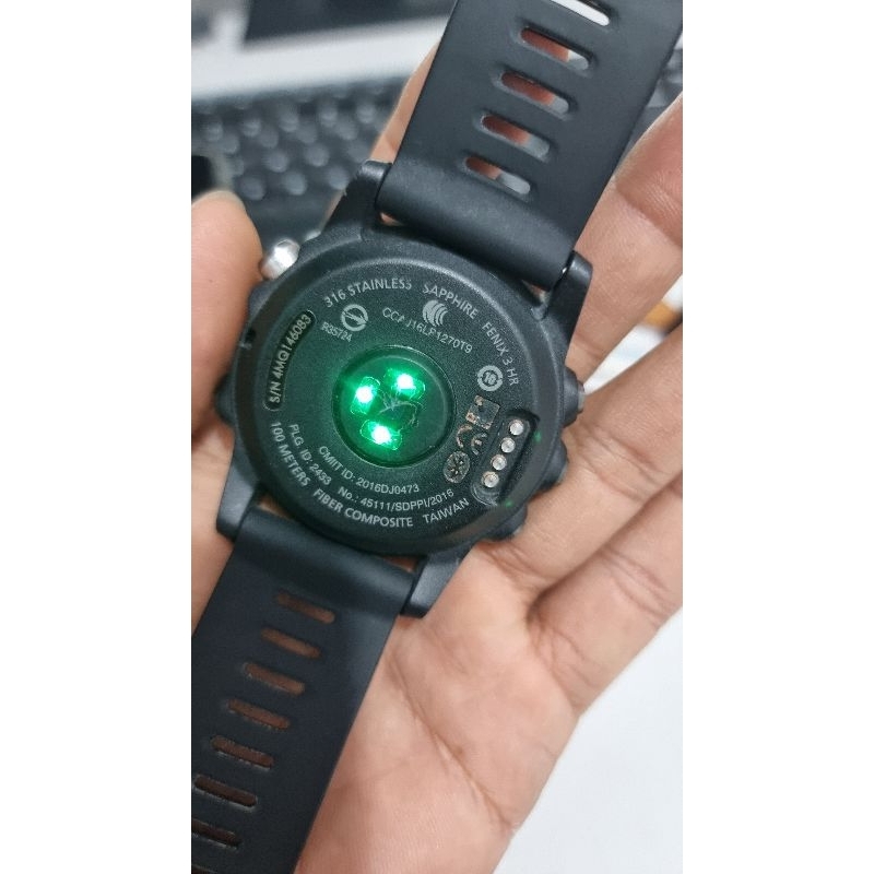 Garmin Fenix 3hr second