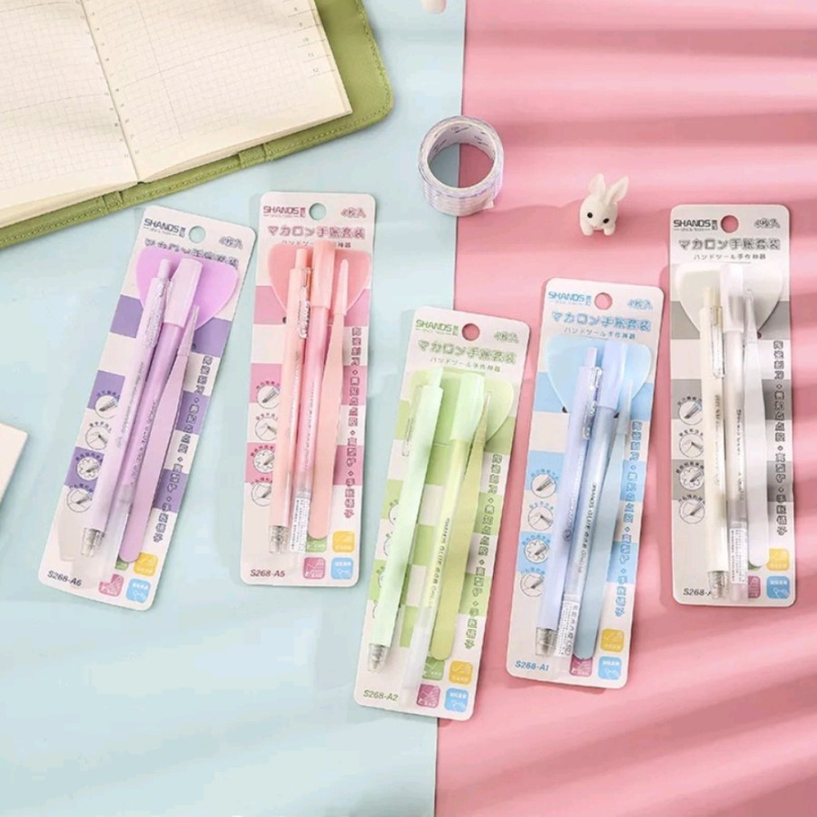 

Bujo set sticker cutting tool set - 4 pcs