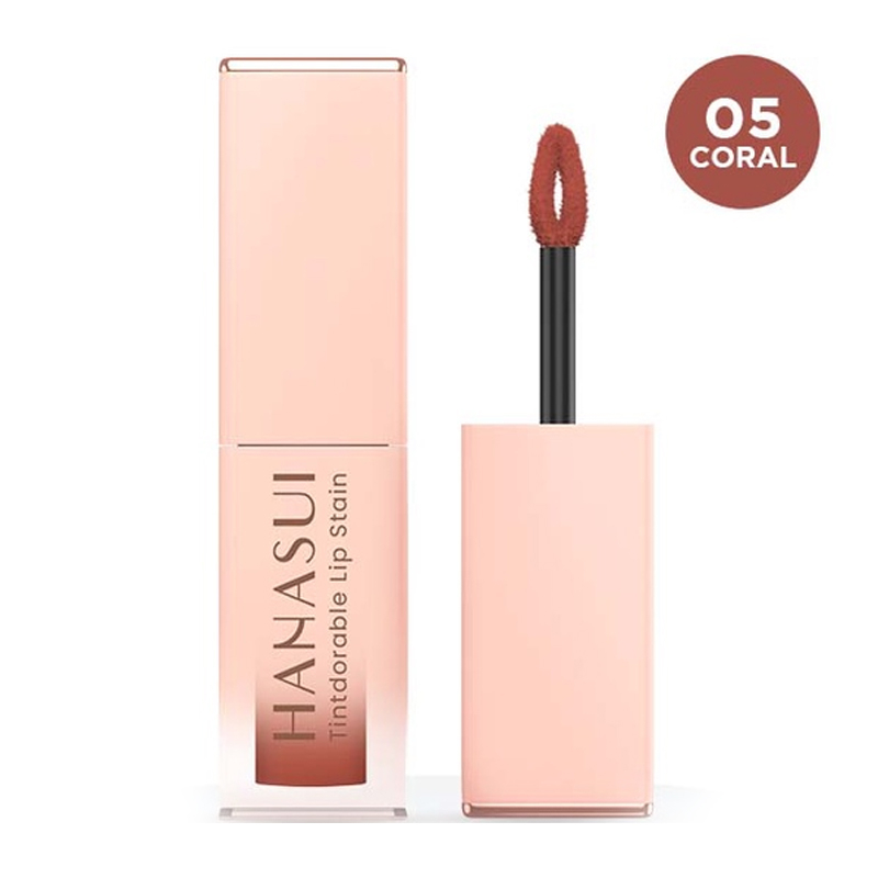 Hanasui Lip Stain 05 Coral - 134858