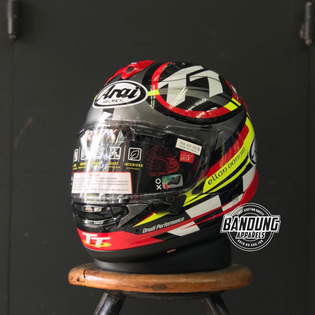 ARAI RX-7X IOM TT 2023 Limited Edition Arai Rx7x IOM TT 2023 Isle Of Man