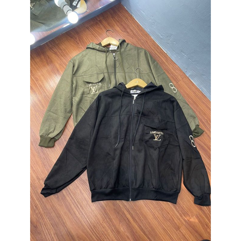 jaket suede