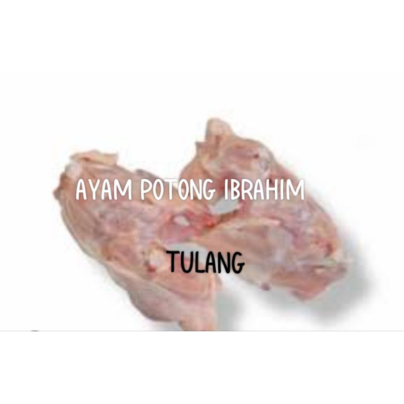 

Tulangan ayam potong 1kg