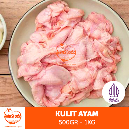 

Kulit Ayam Fresh/Frozen 500gr-1KG